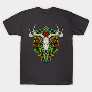 skeleton moose T-Shirt